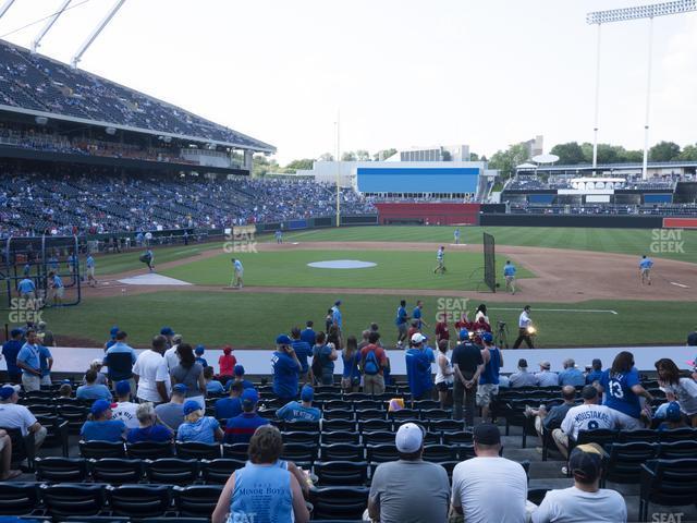 Seating view for Kauffman Stadium Section 133