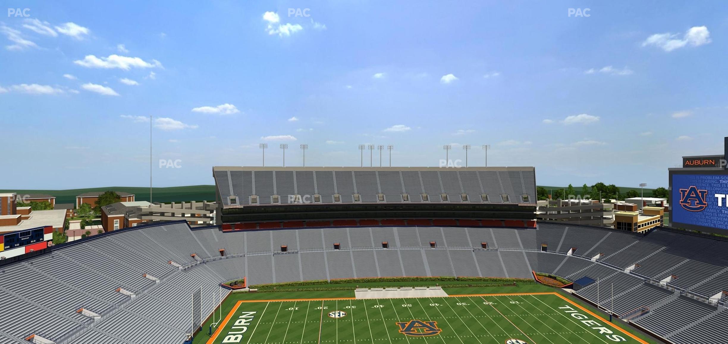 Seating view for Jordan-Hare Stadium Section 52