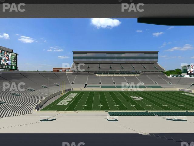 Seating view for Spartan Stadium (Michigan) Section 10