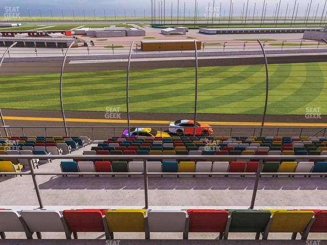 Seating view for Daytona International Speedway Section Back 137