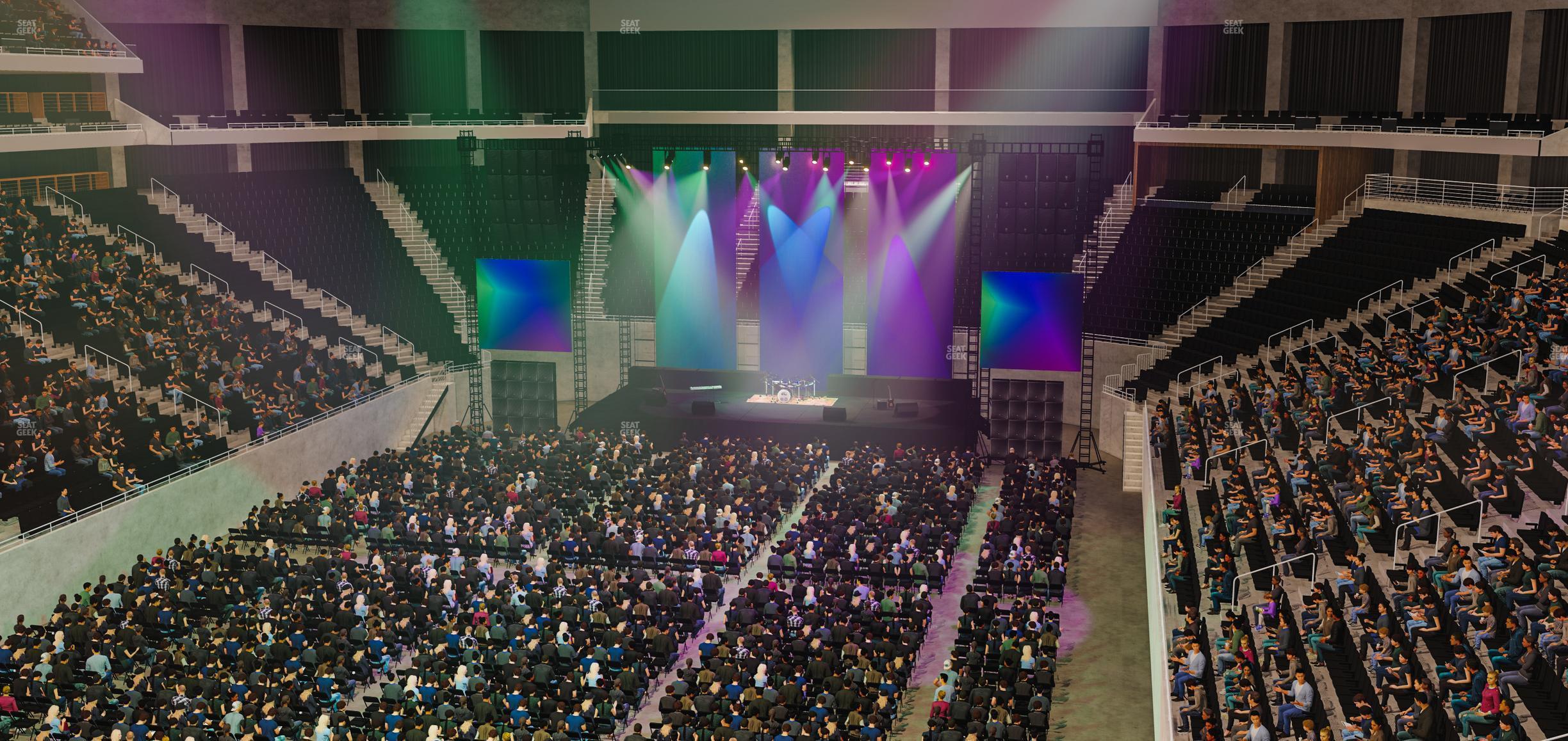 Seating view for Moody Center ATX Section Porch Suite 19