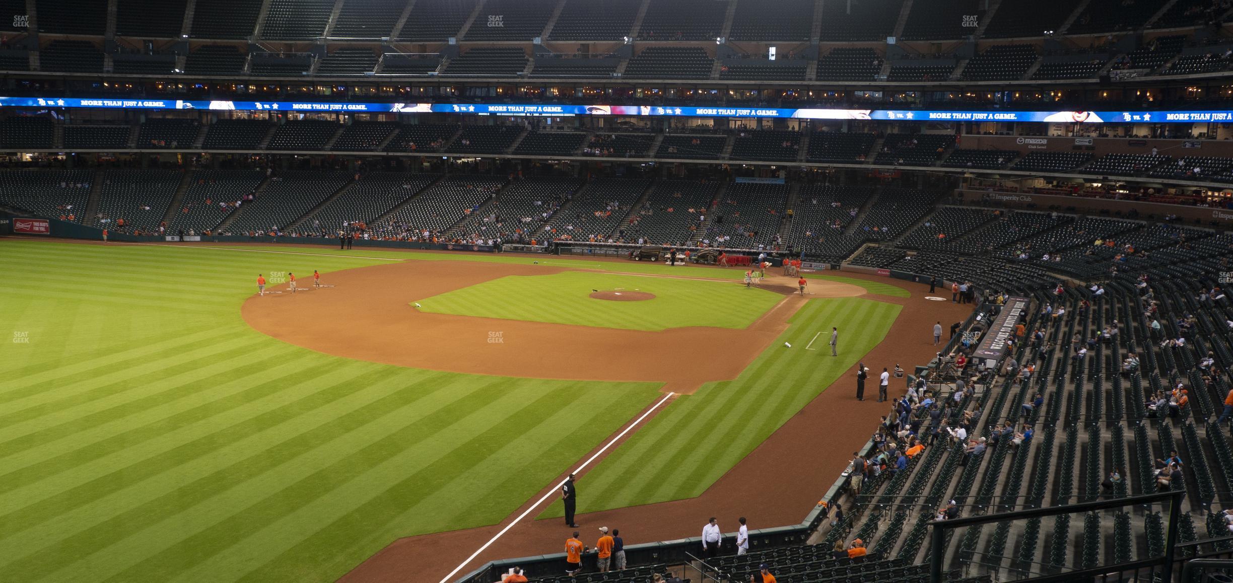 Seating view for Minute Maid Park Section 205