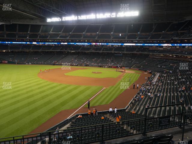 Seating view for Minute Maid Park Section 205