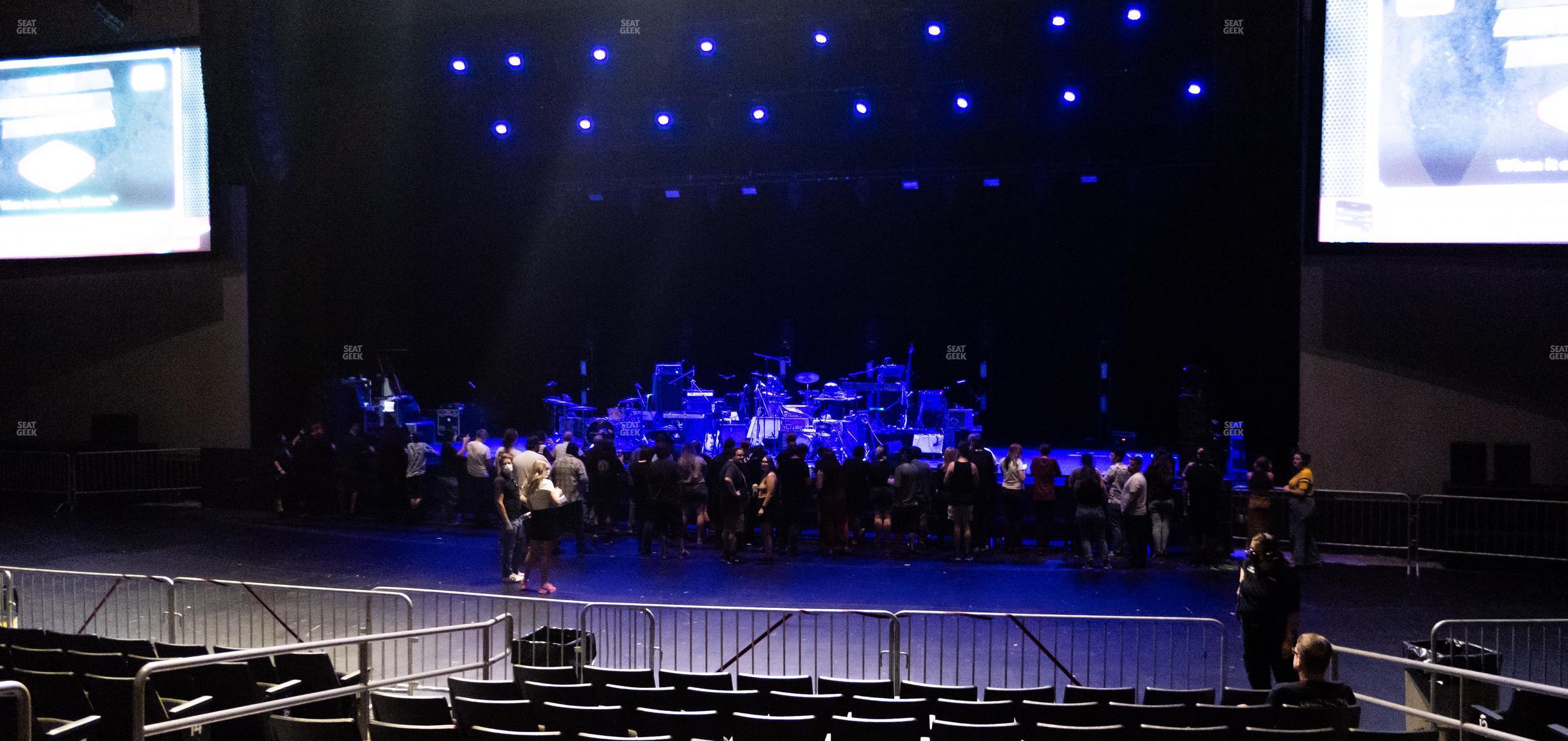 Seating view for Arizona Financial Theatre Section Main Floor 3