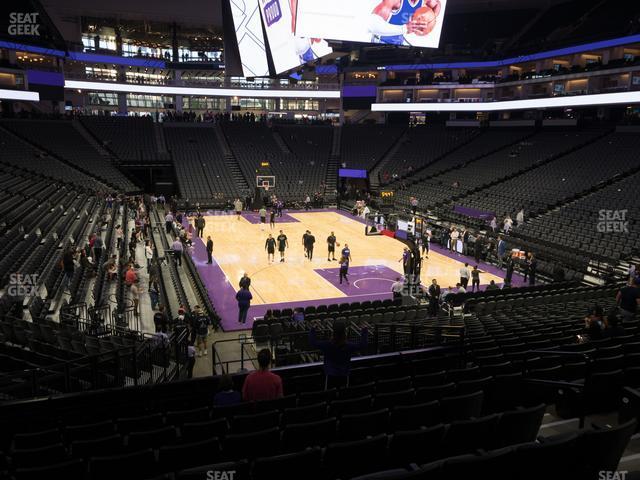 Seating view for Golden 1 Center Section 115