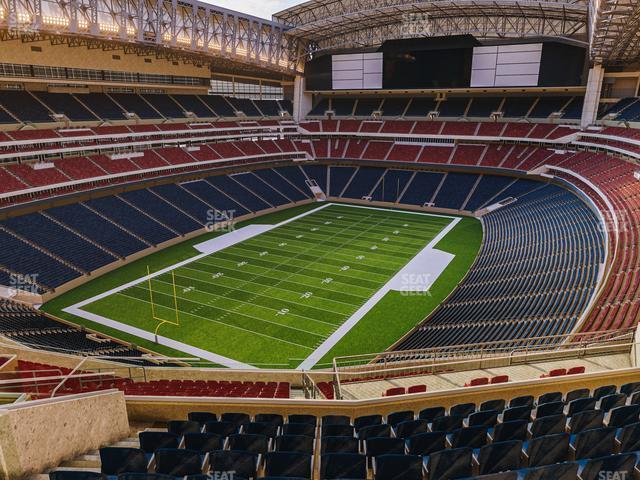 Seating view for NRG Stadium Section 617