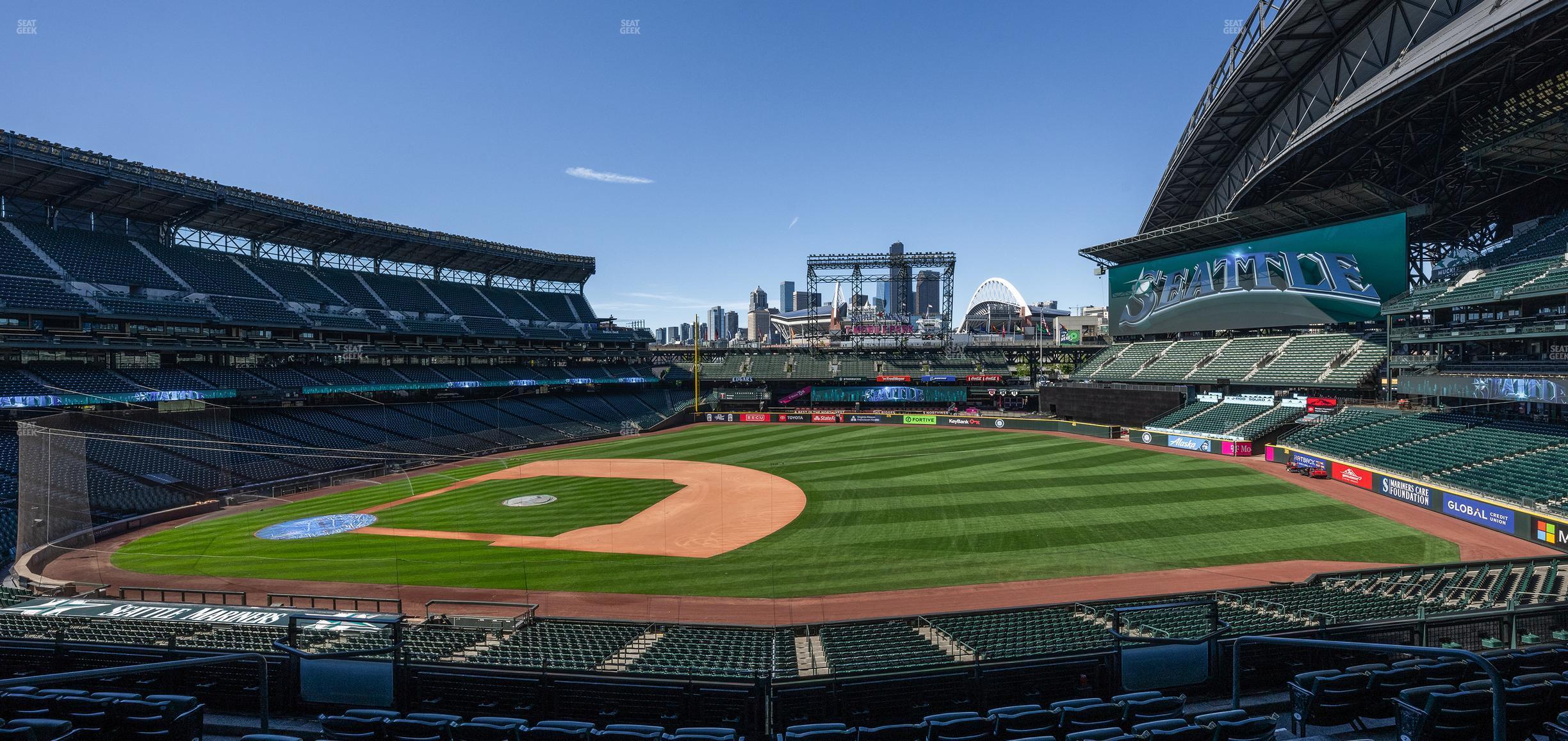 Seating view for T-Mobile Park Section 219