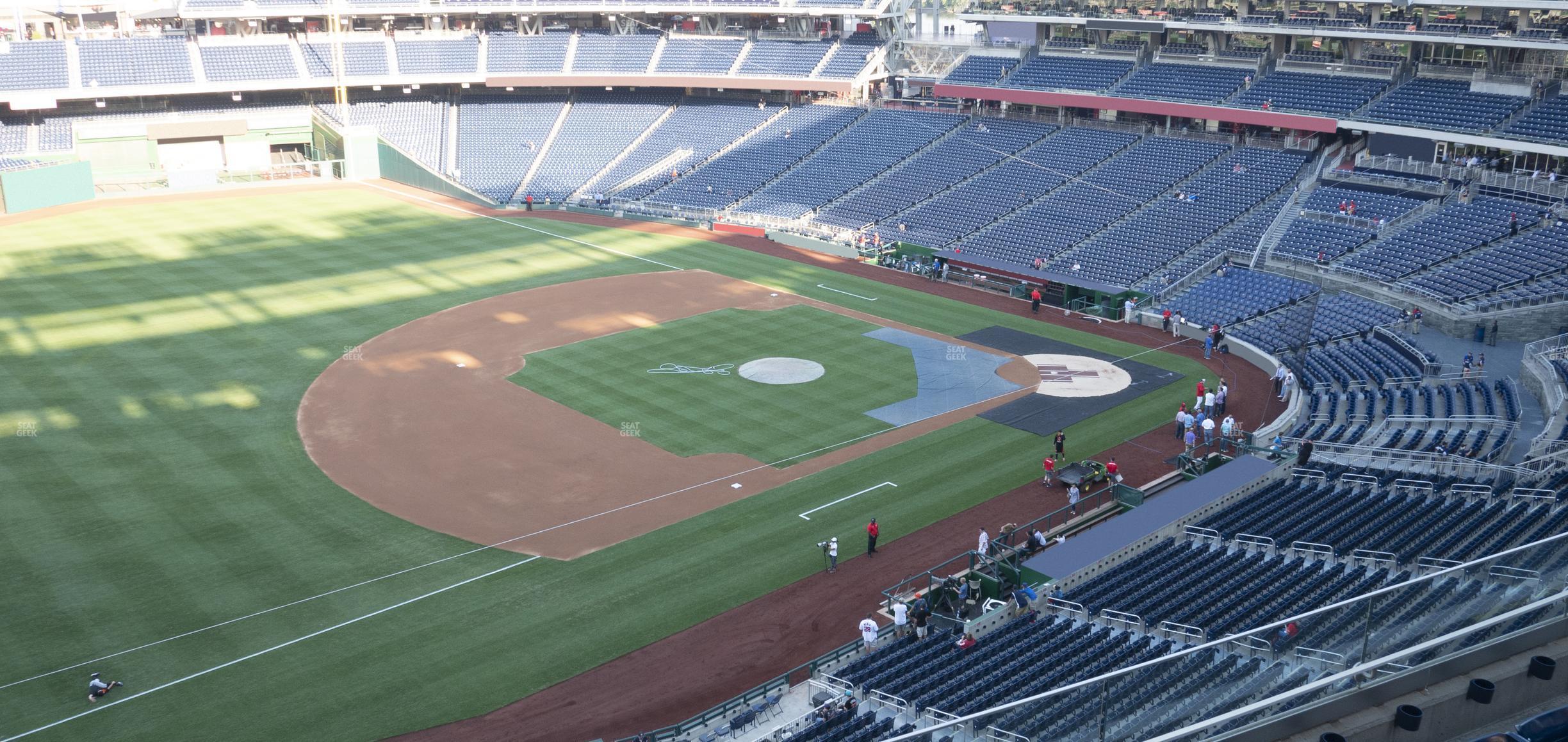 Seating view for Nationals Park Section 305