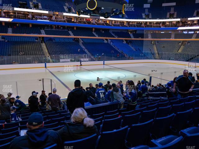 Seating view for KeyBank Center Section 106