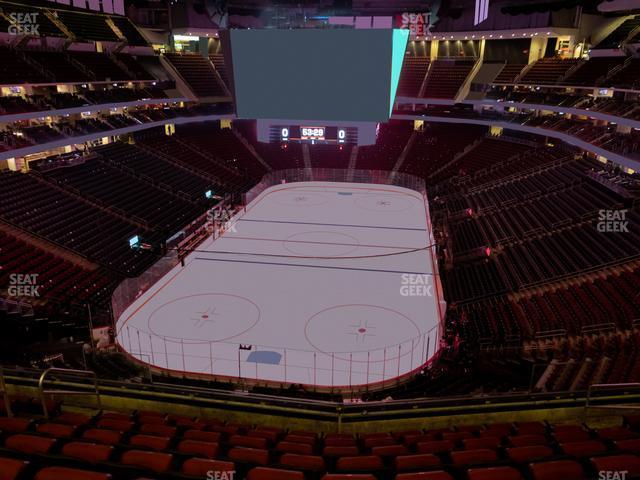 Seating view for Prudential Center Section 121