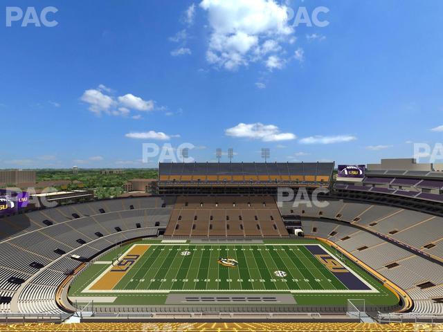 Seating view for Tiger Stadium Section 616