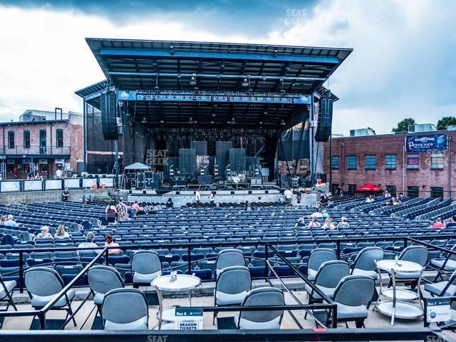 Seating view for Skyla Credit Union Amphitheatre Section Box 23