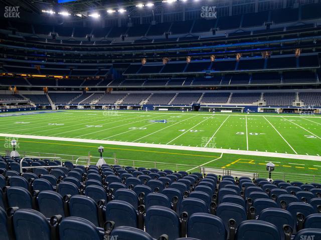 Seating view for AT&T Stadium Section C 134