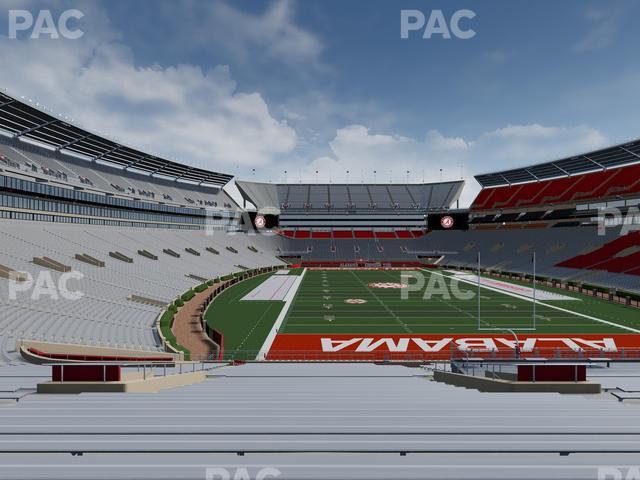 Seating view for Bryant Denny Stadium Section N 6