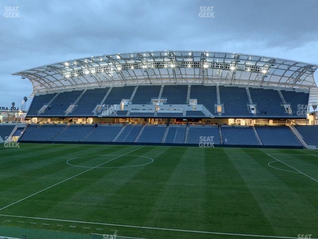 Seating view for BMO Stadium Section Directors Box 1