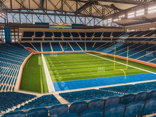 Seating view for Ford Field Section 216