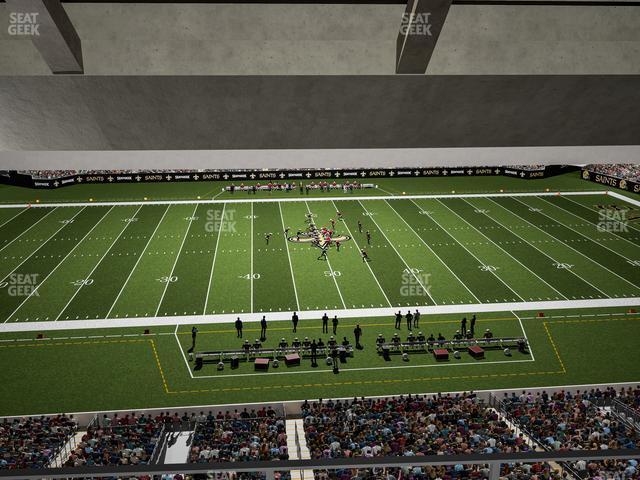 Seating view for Caesars Superdome Section Suite 450