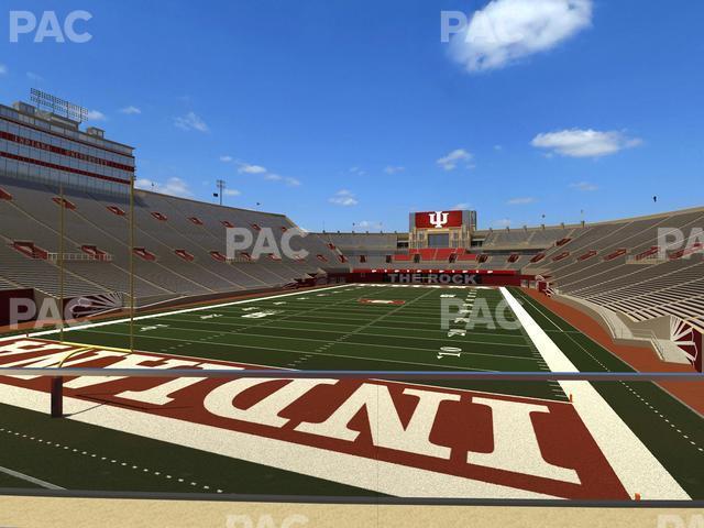 Seating view for Memorial Stadium - Indiana Section Suite 33