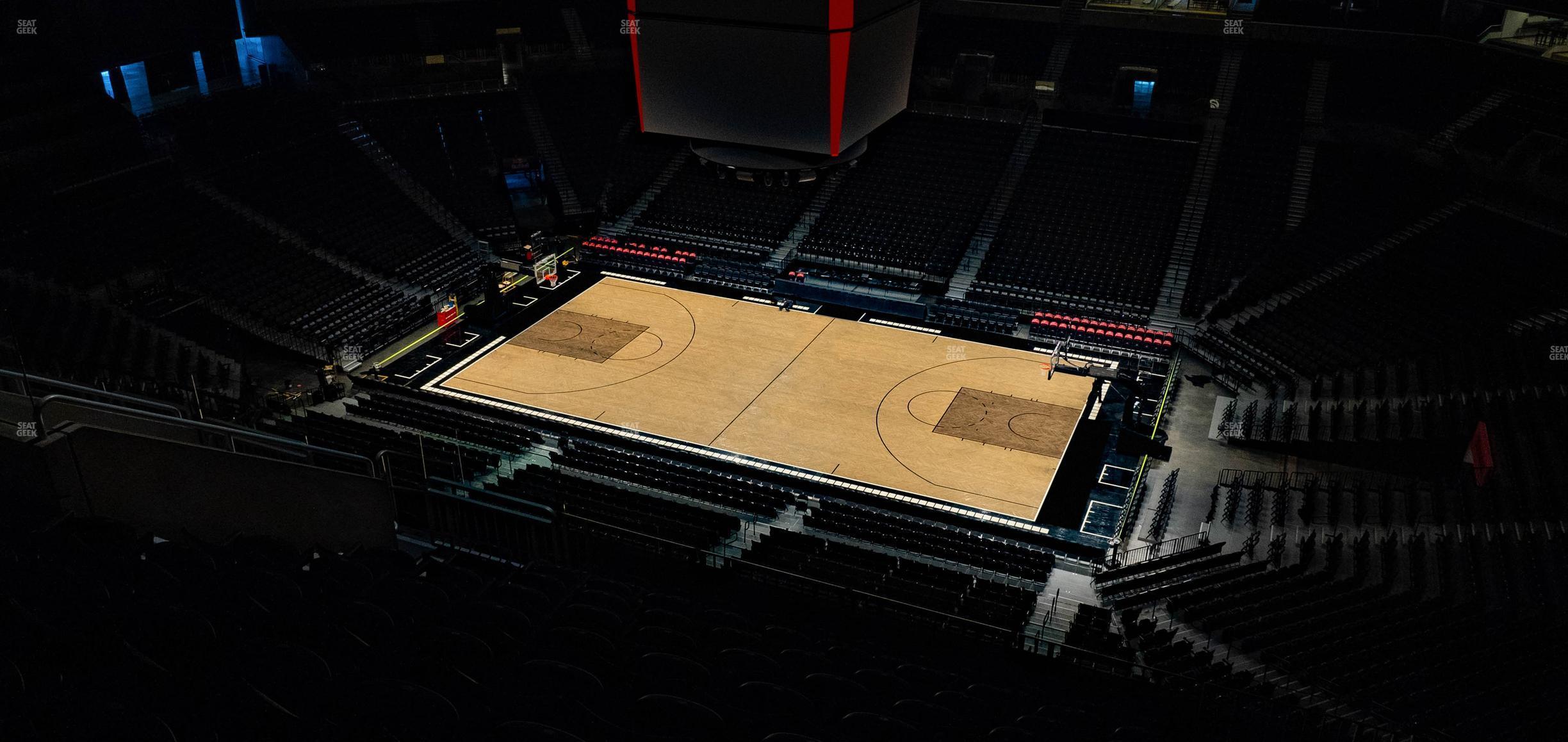 Seating view for Barclays Center Section 222