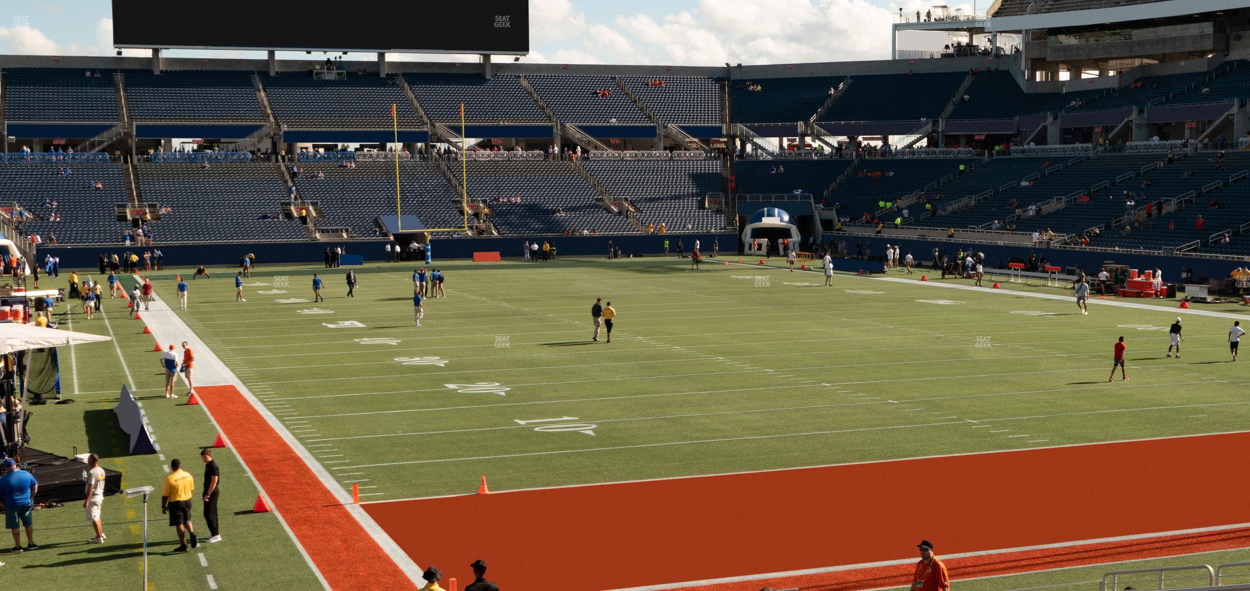 Seating view for Camping World Stadium Section 149