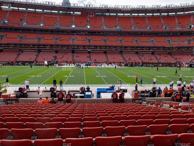 Seating view for Huntington Bank Field Section 133