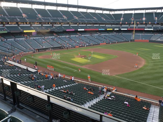 Seating view for Oriole Park at Camden Yards Section 214