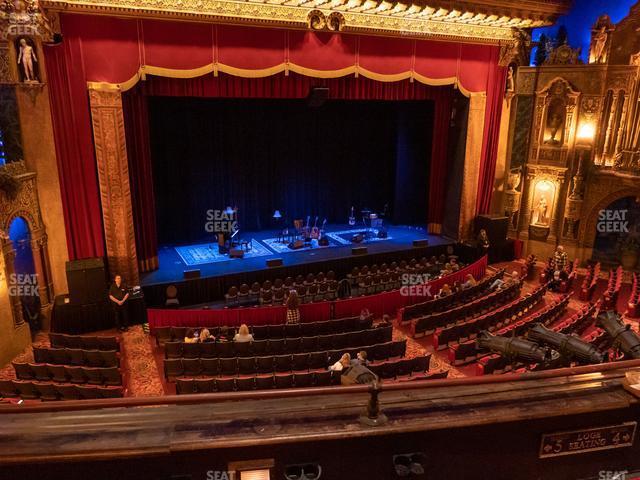 Seating view for Louisville Palace Section Loge 5