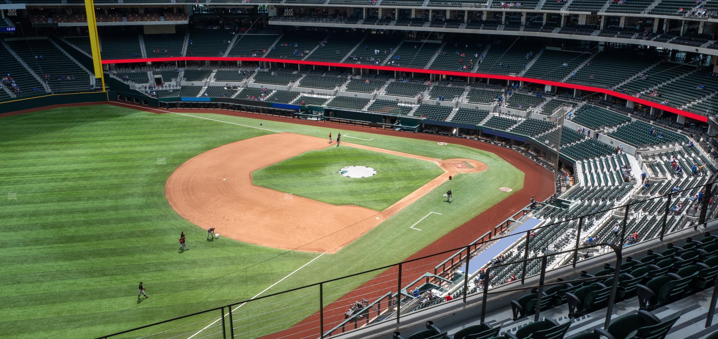 Seating view for Globe Life Field Section 206