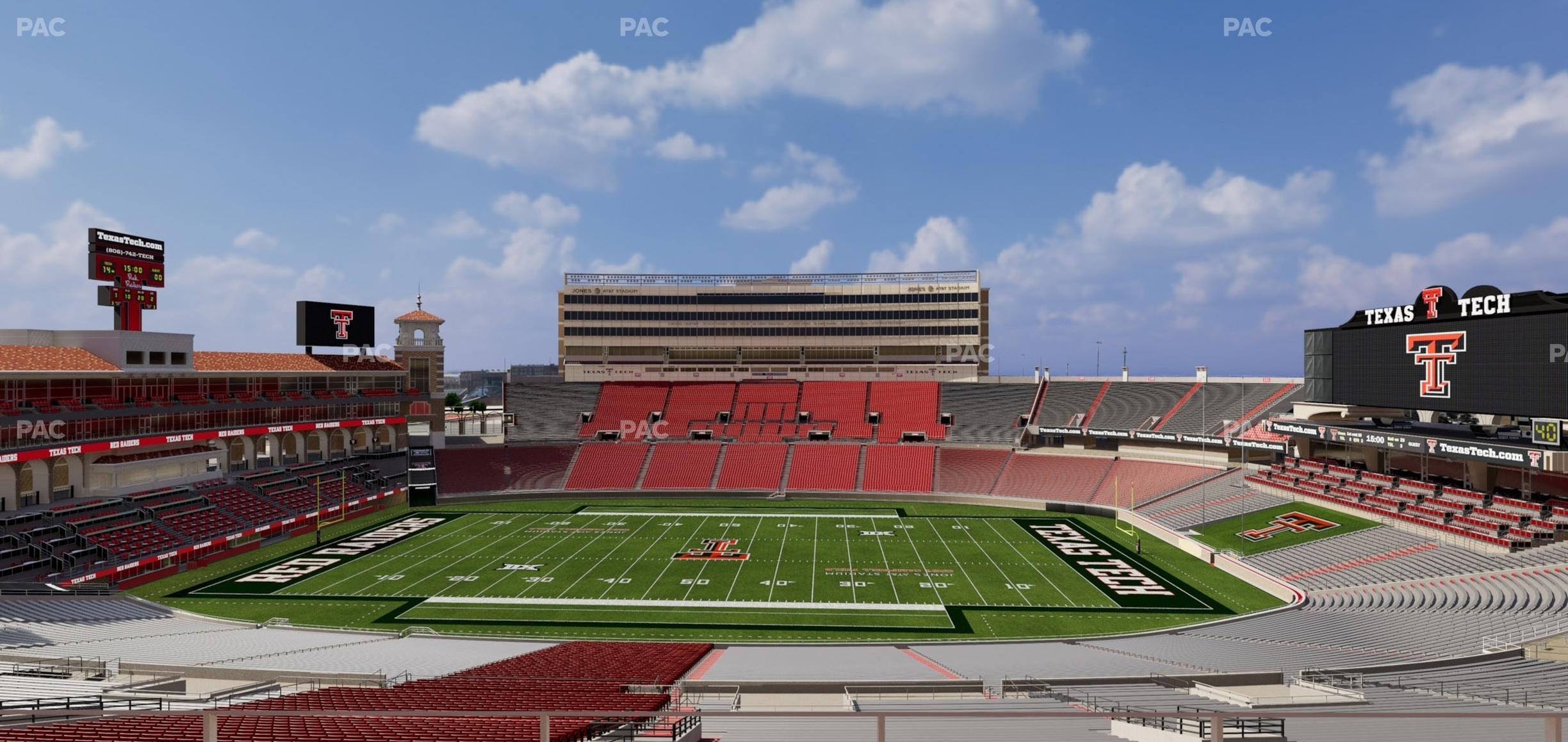 Seating view for Jones AT&T Stadium Section Club N