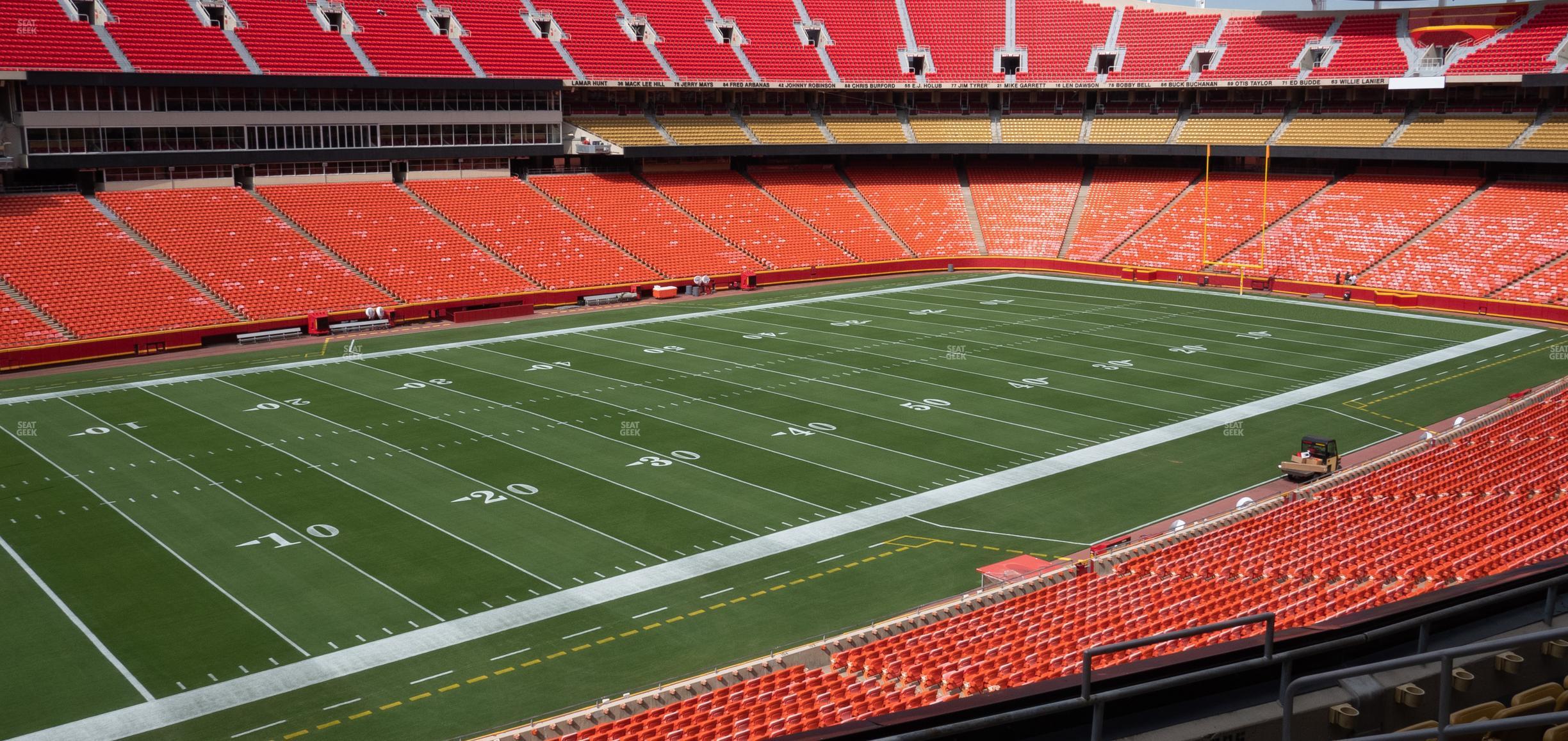 Seating view for GEHA Field at Arrowhead Stadium Section 206