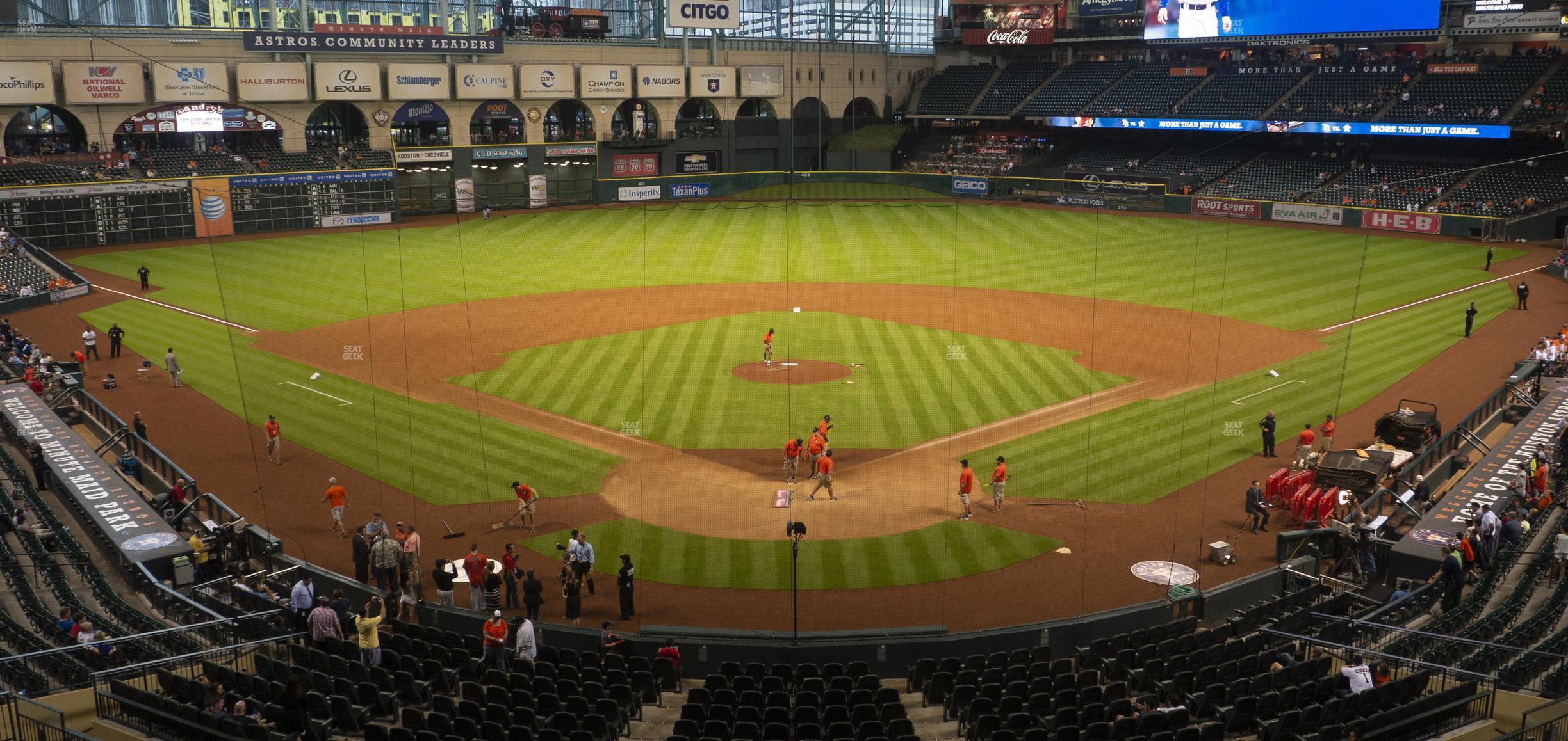 Seating view for Minute Maid Park Section 219