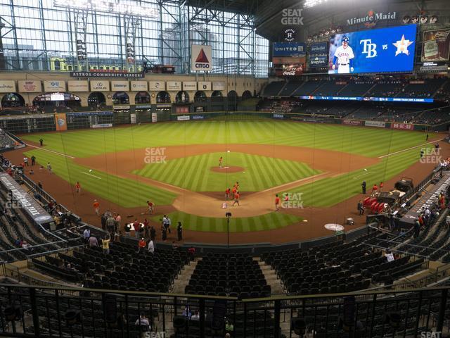 Seating view for Minute Maid Park Section 219