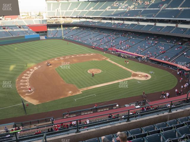 Seating view for Angel Stadium of Anaheim Section 411