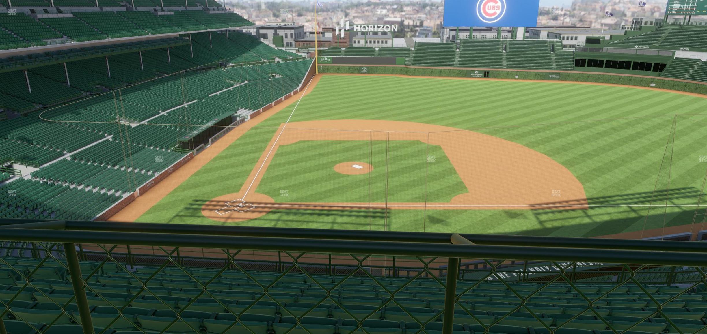 Seating view for Wrigley Field Section 323 Right