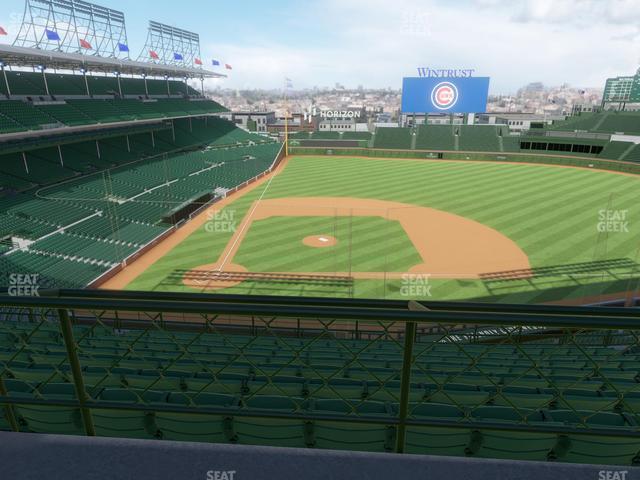 Seating view for Wrigley Field Section 323 Right