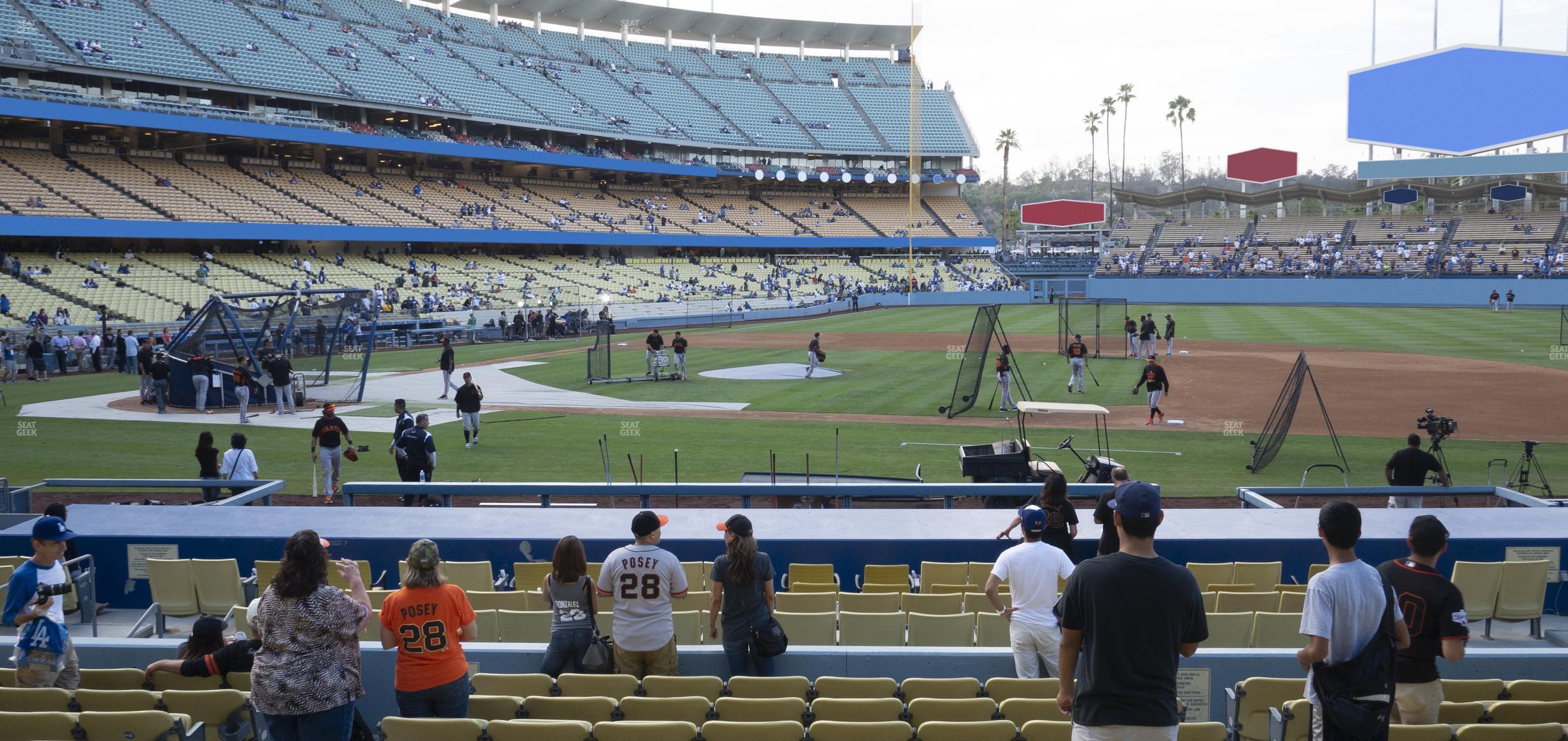 Seating view for Dodger Stadium Section 20 Fd