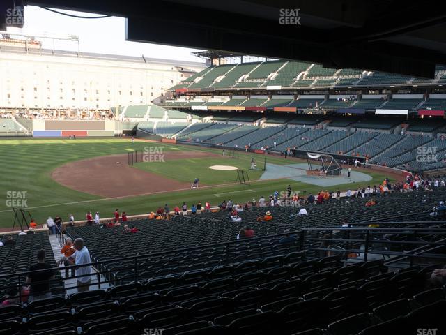 Seating view for Oriole Park at Camden Yards Section 59