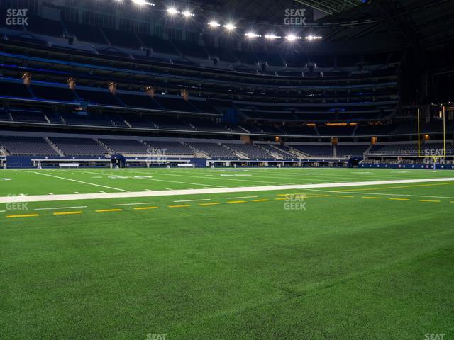 Seating view for AT&T Stadium Section Event Level Suite 1