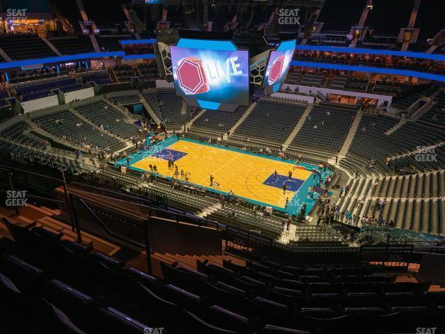 Seating view for Spectrum Center Section 206