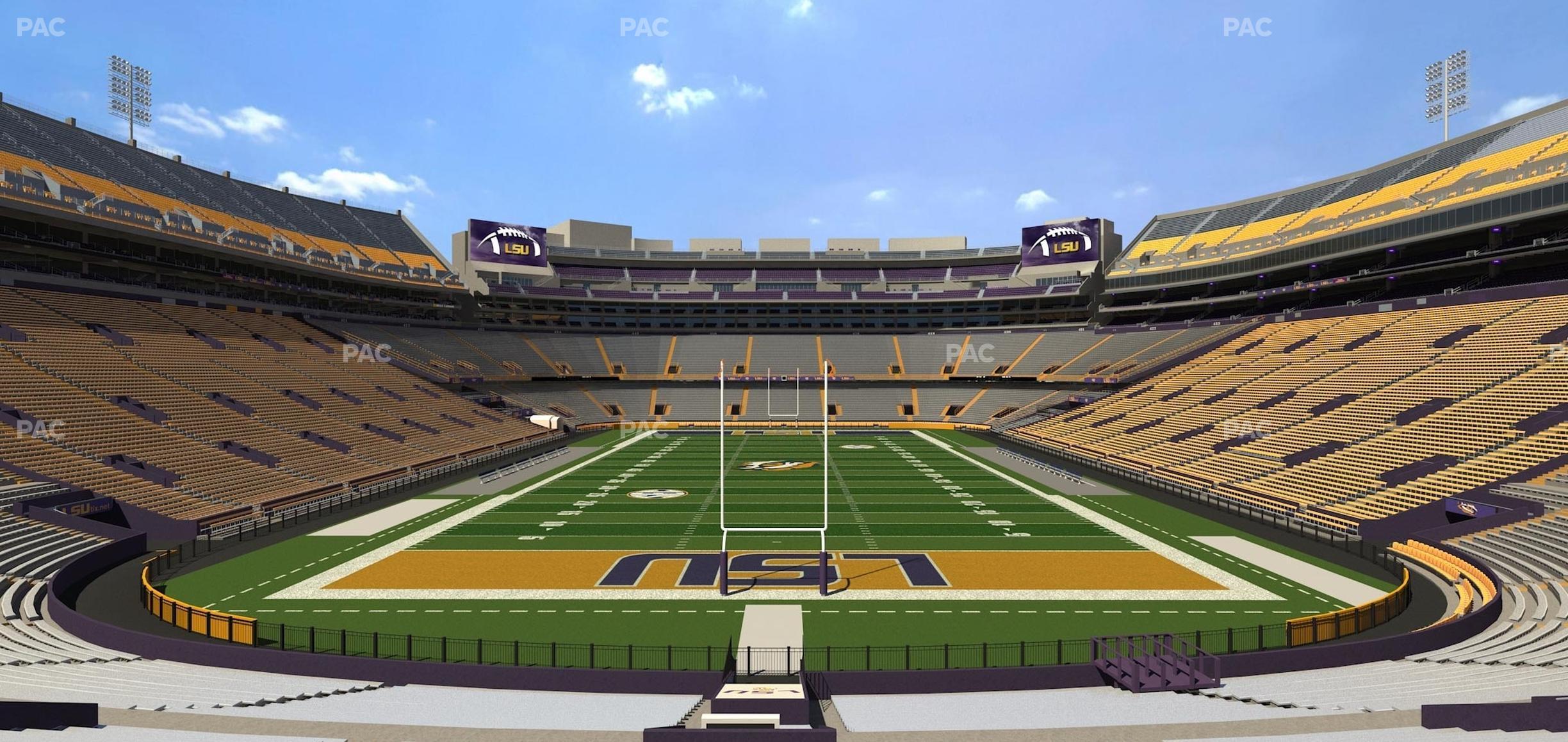 Seating view for Tiger Stadium Section 216