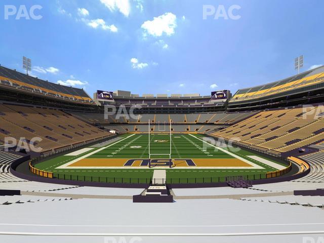 Seating view for Tiger Stadium Section 216