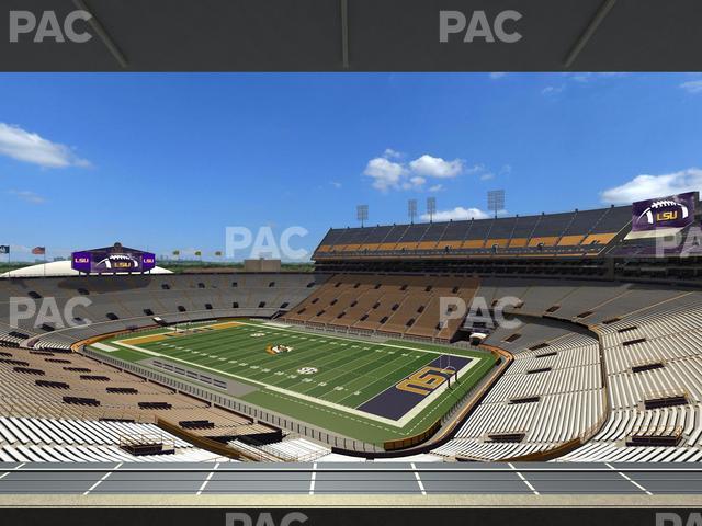 Seating view for Tiger Stadium Section Club 201