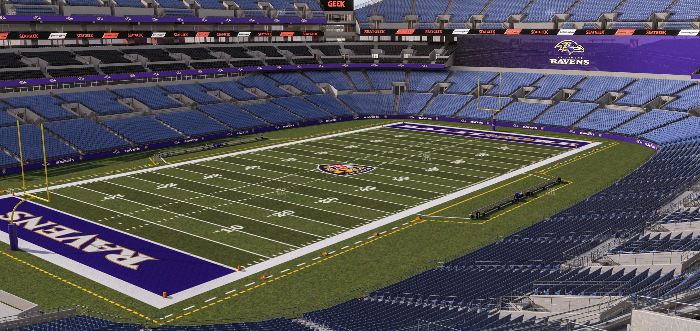 Seating view for M&T Bank Stadium Section Suite 425 A