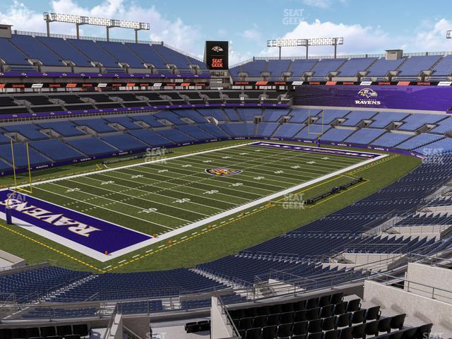 Seating view for M&T Bank Stadium Section Suite 425 A