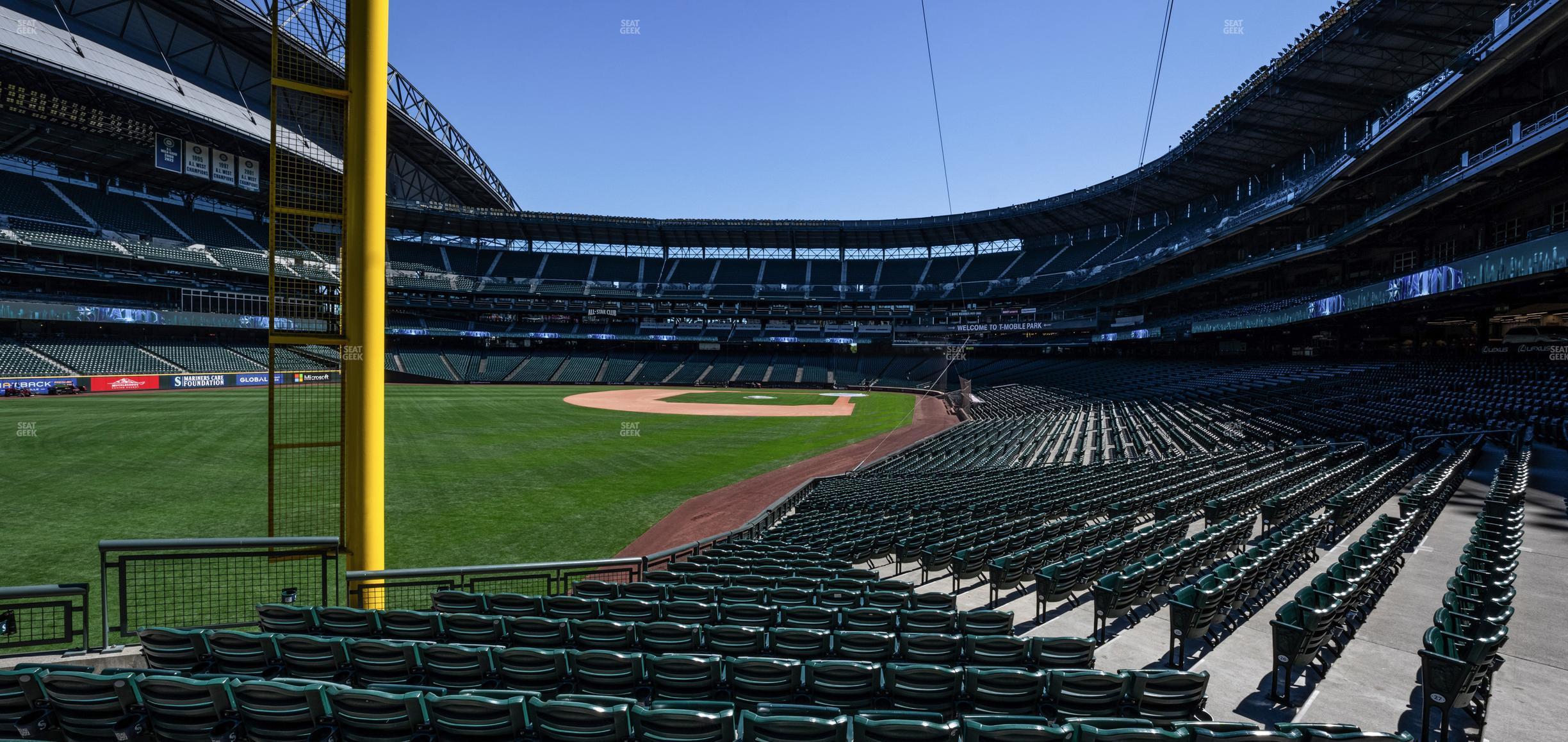 Seating view for T-Mobile Park Section 150