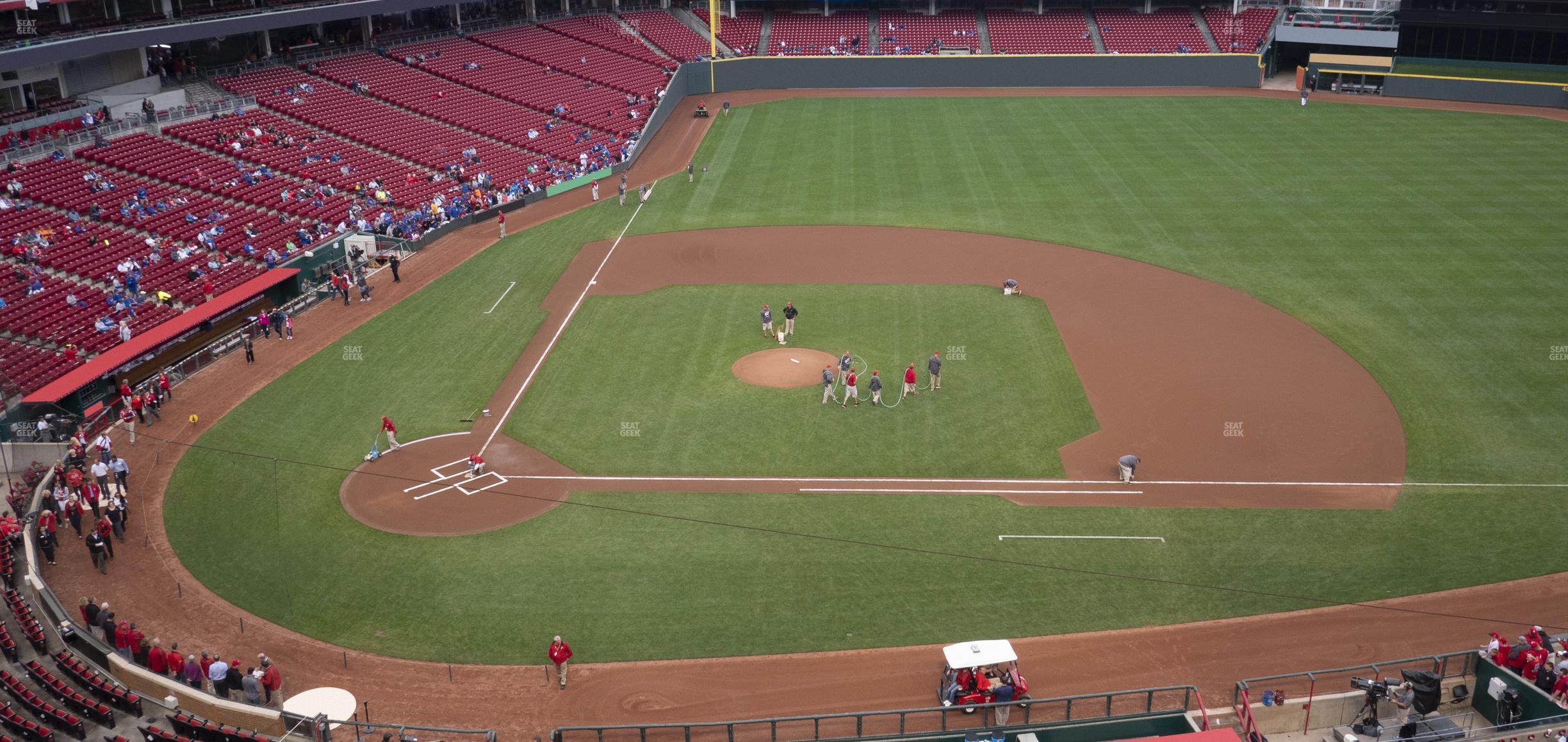 Seating view for Great American Ball Park Section 429