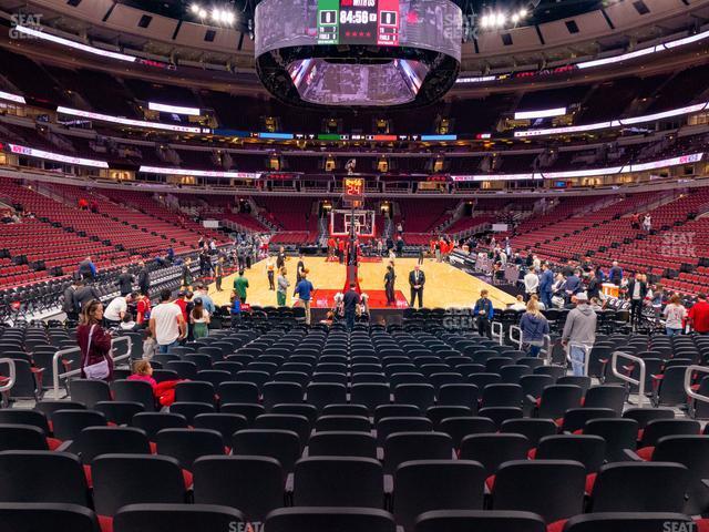 Seating view for United Center Section 106