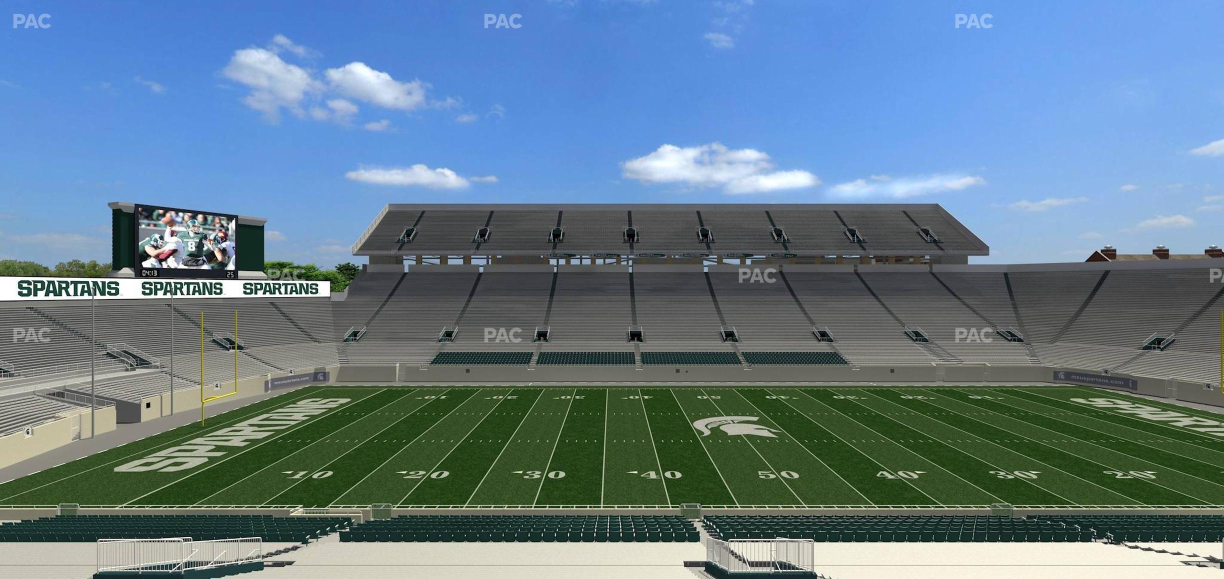 Seating view for Spartan Stadium (Michigan) Section 24