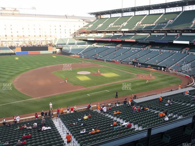 Seating view for Oriole Park at Camden Yards Section 254