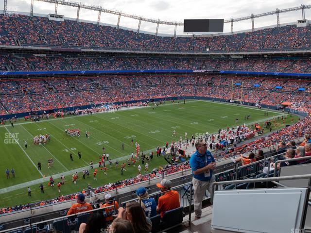 Seating view for Empower Field at Mile High Section 343